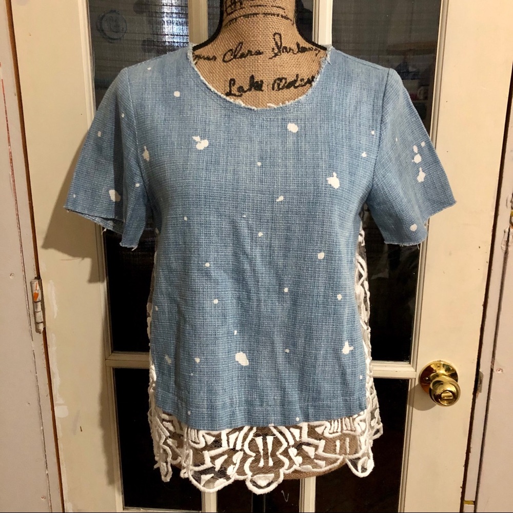 Sea New York Denim Blouse